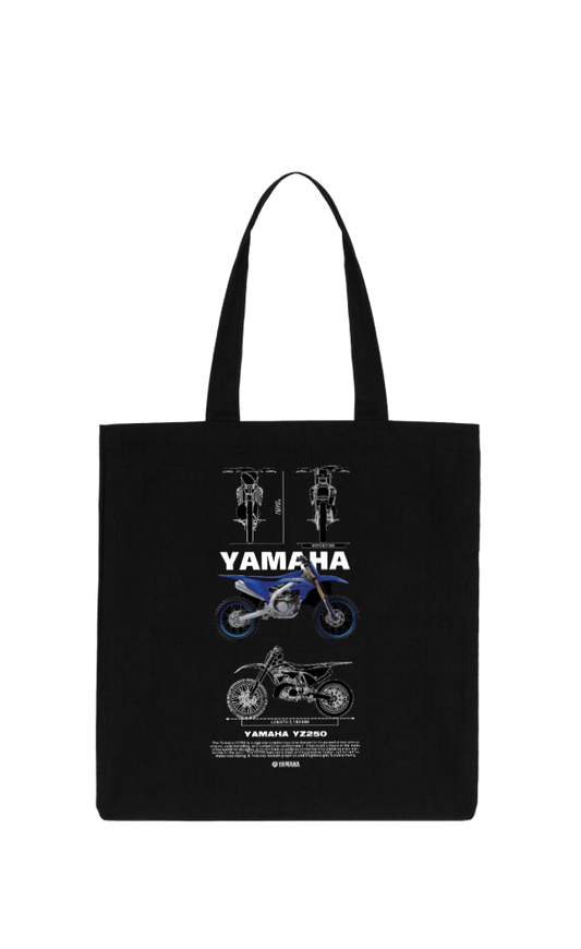 MOTOR CYCLE tote bag Black 8