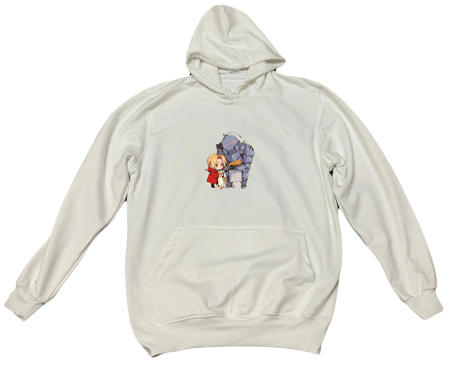 full metal alchamest One Size hoodie White 8