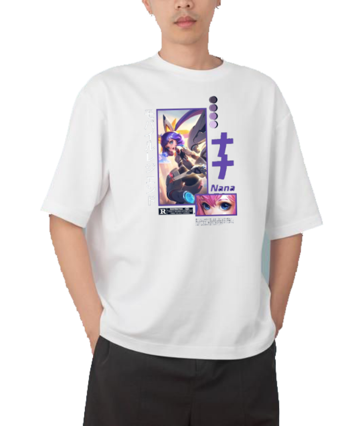Mobile Legends Bang Bang t- shirt One Size White 8