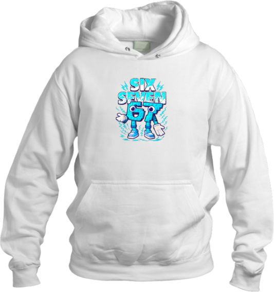 designs 67 Oversize Hoodie White 8