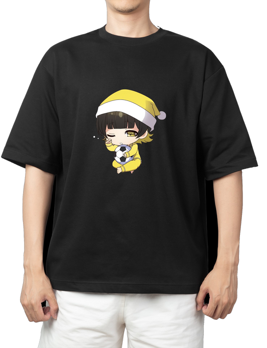 blue lock t- shirt One Size Black 8