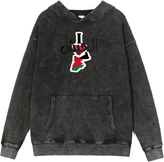 Jordan Oversize  Hoodie Washed gray 8