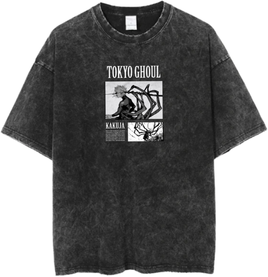 Tokyo ghoul t- shirt One Size Washed 8