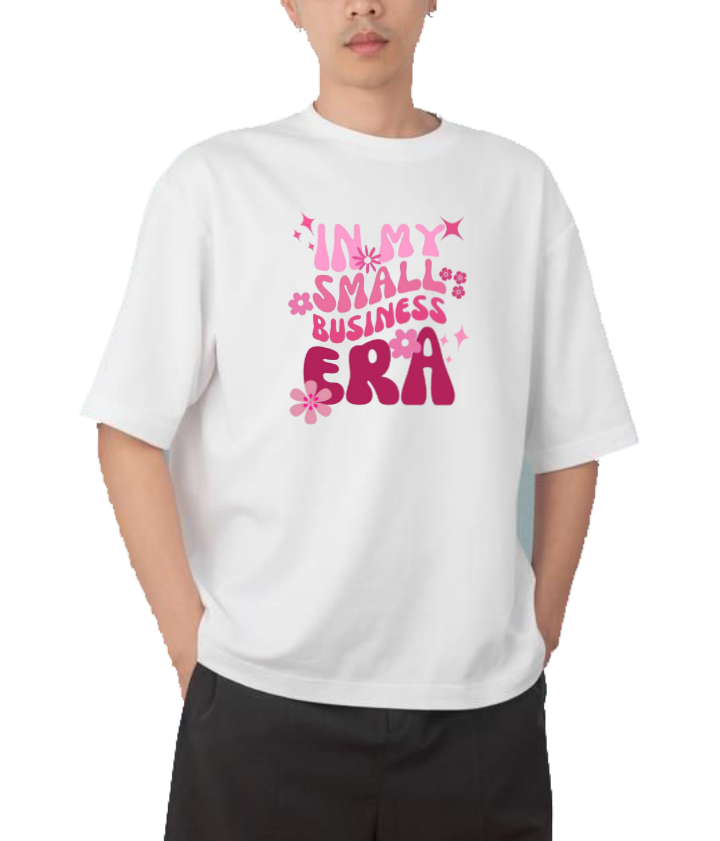 names t- shirt One Size White IN MY #SMALL BUSINESS SRA 8