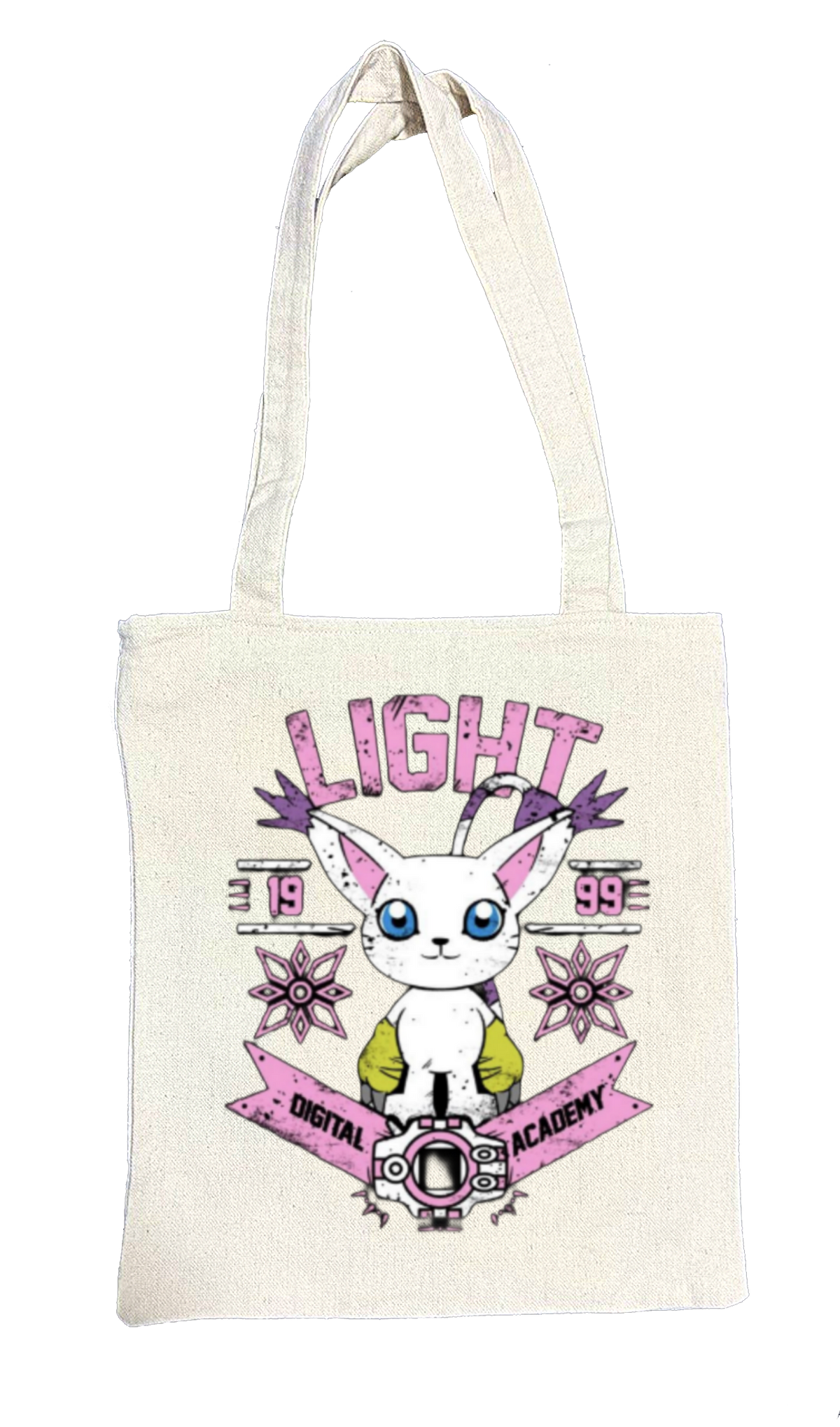 Digimon Adventure tote bag beige 8