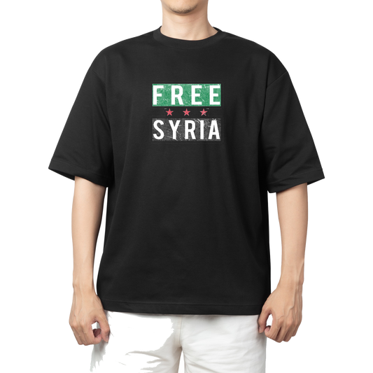 Syria t- shirt One Size Black 8