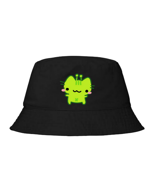 aliens Bucket hat Fishman hat cap Black 8