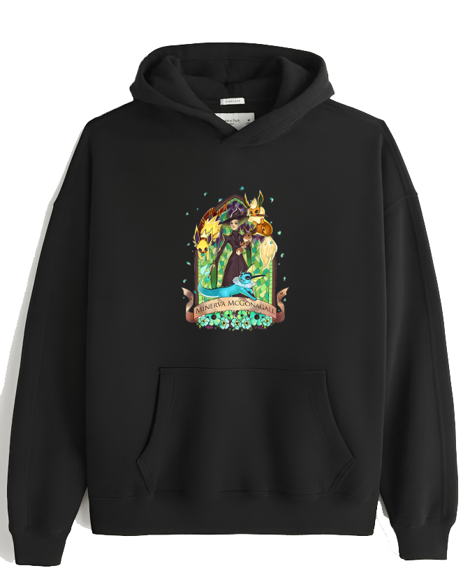 Harry Potter One Size hoodie Black 8