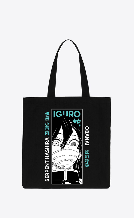 Anime Demon slayer nezuko tanjiro tote bag Black 89