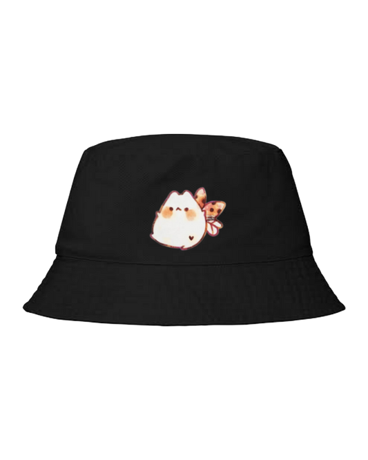 bunny Bucket hat Fishman hat cap Black 85