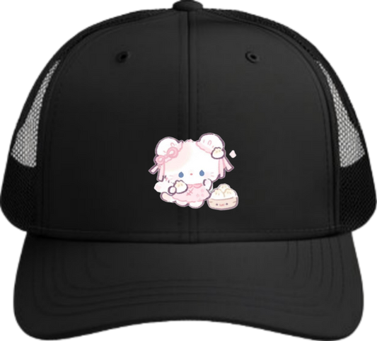 bunny Baseball cap Black 86