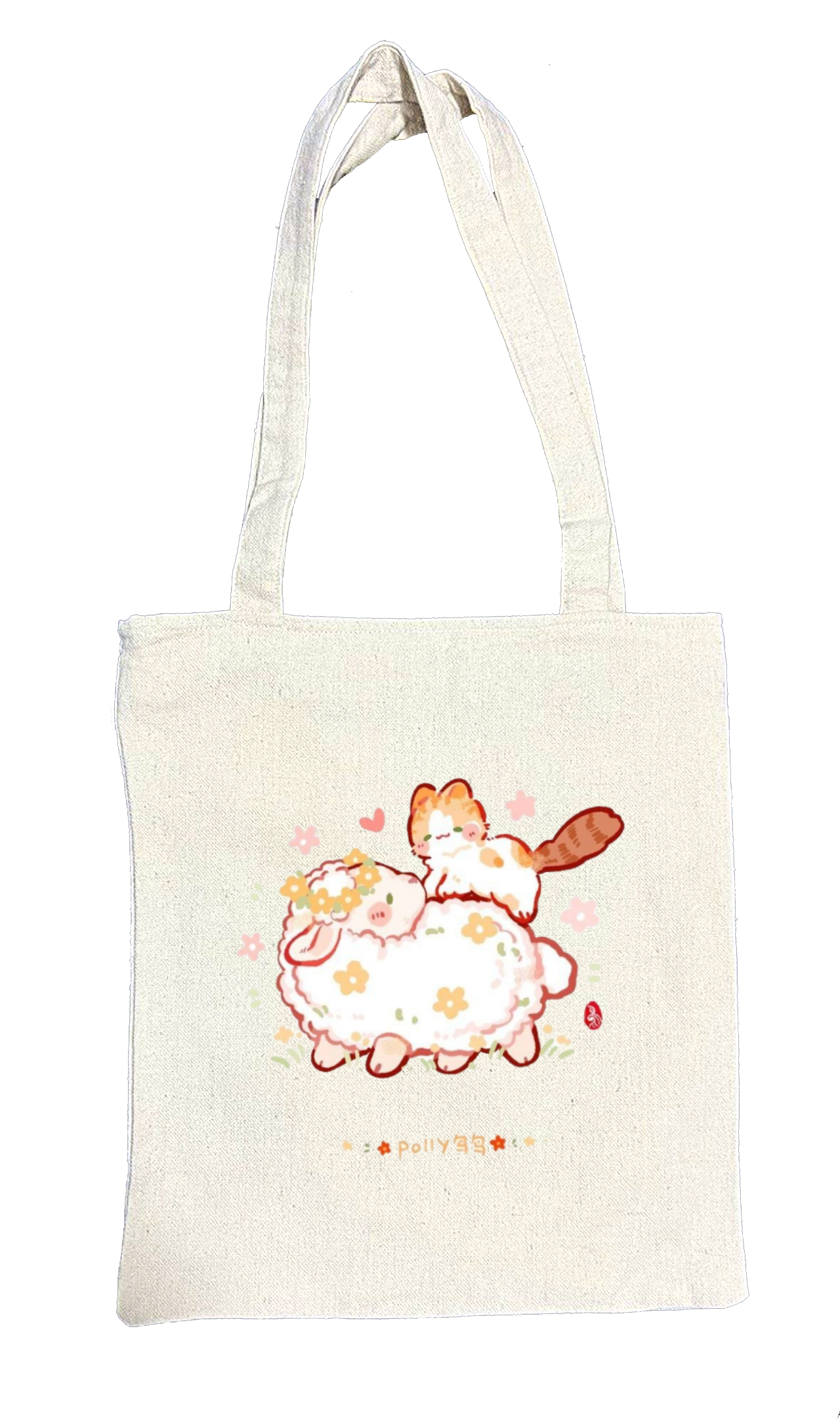 cat tote bag White 91
