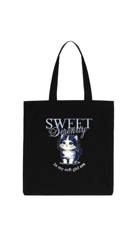 SWEET Derentty tote bag Black 91