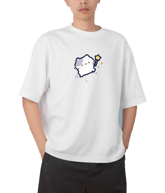 cat One Size t- shirt White 92