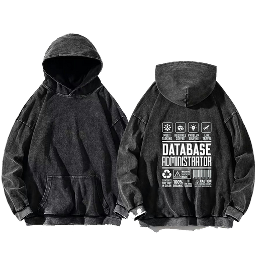 ARCHITECT oversize hoodie Washed back 92