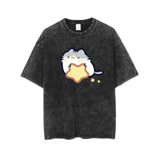 cat One Size t- shirt  Washed 93