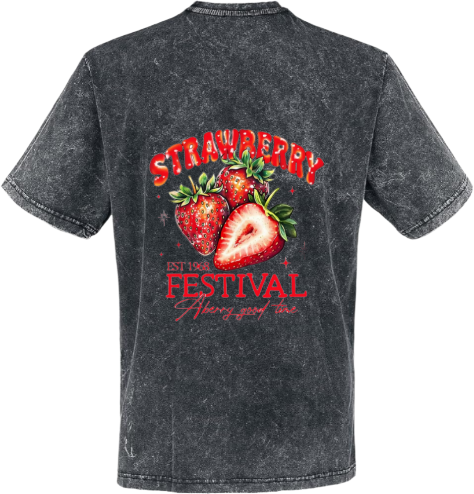 A berry good time t- shirt One Size Washed Back 94