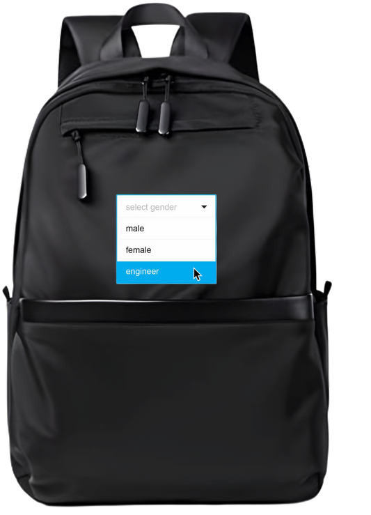 name School Back bag bag select gender 95