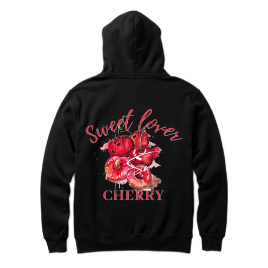 Sweet Lover One Size hoodie Black Back 95