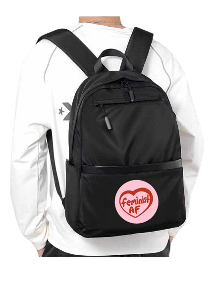 feminist AF School Back bag bag 141