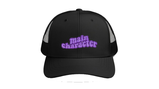 Baseball cap Black main character 141