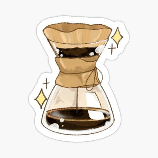 Sticker coffee Chemex 96