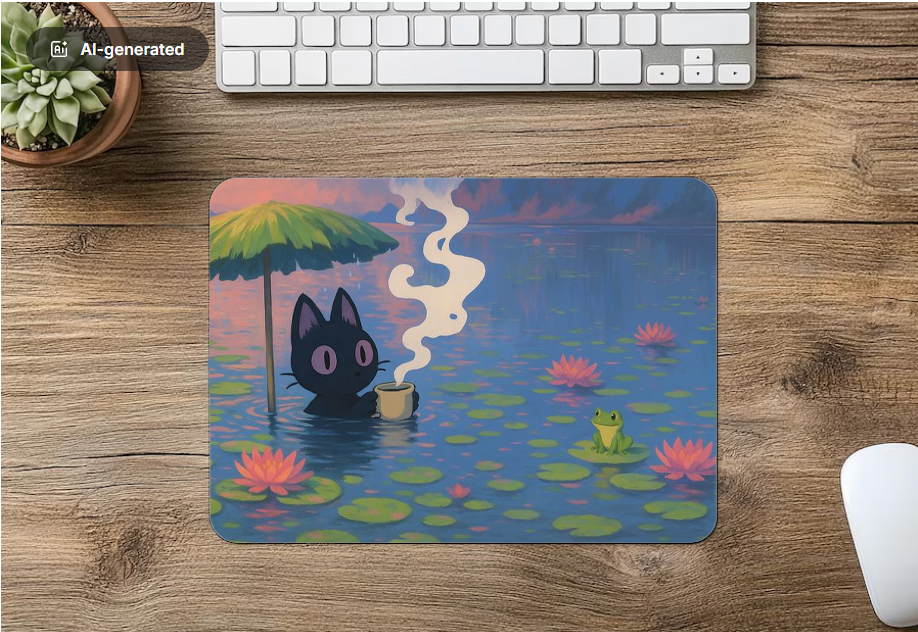 Mouse Pad cat 6