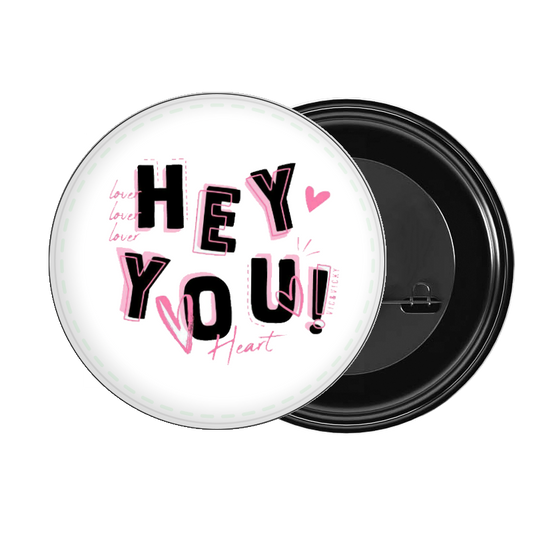 brooch HEY YOU 96