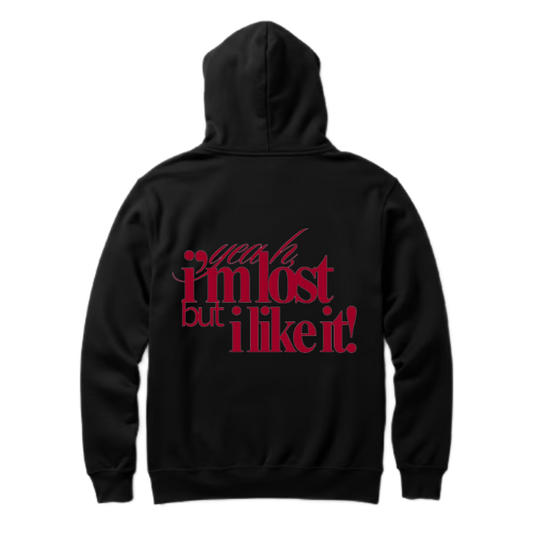 Vimost But i like it! One Size hoodie Black Back 96