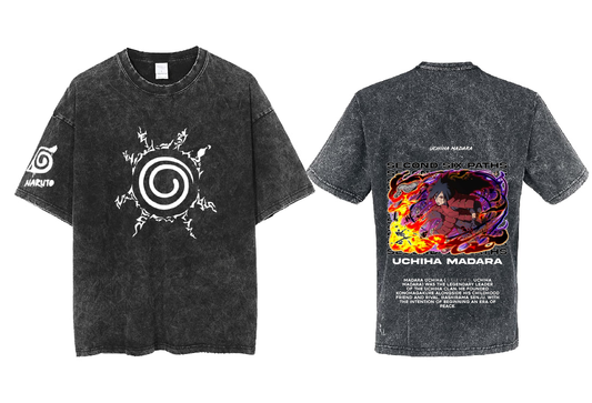 Naruto Shippuden t- shirt One Size Washed Back 96