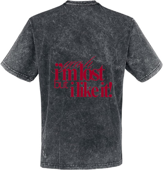 Imlost ilike it! t- shirt One Size Washed Back 97