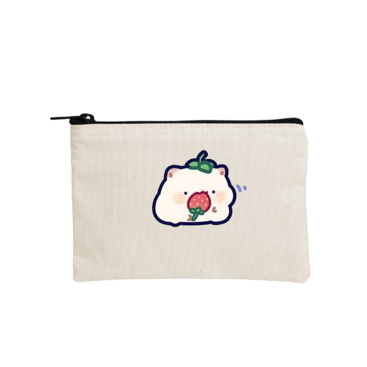 cat wallet pencil case Beige 97