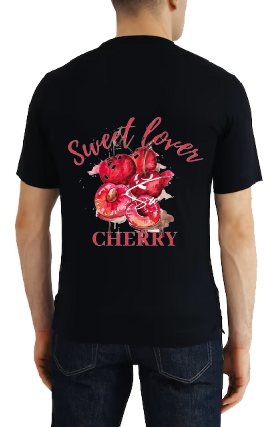 Sweet lover t- shirt One Size Black back 97