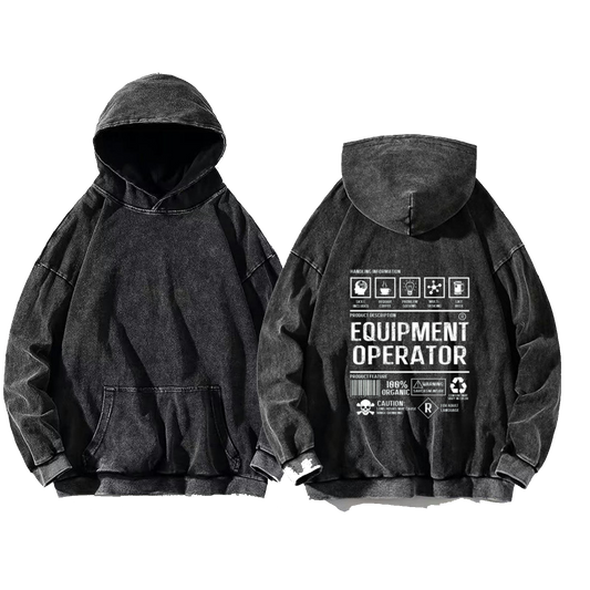 PHARMACIST oversize hoodie Washed back 98