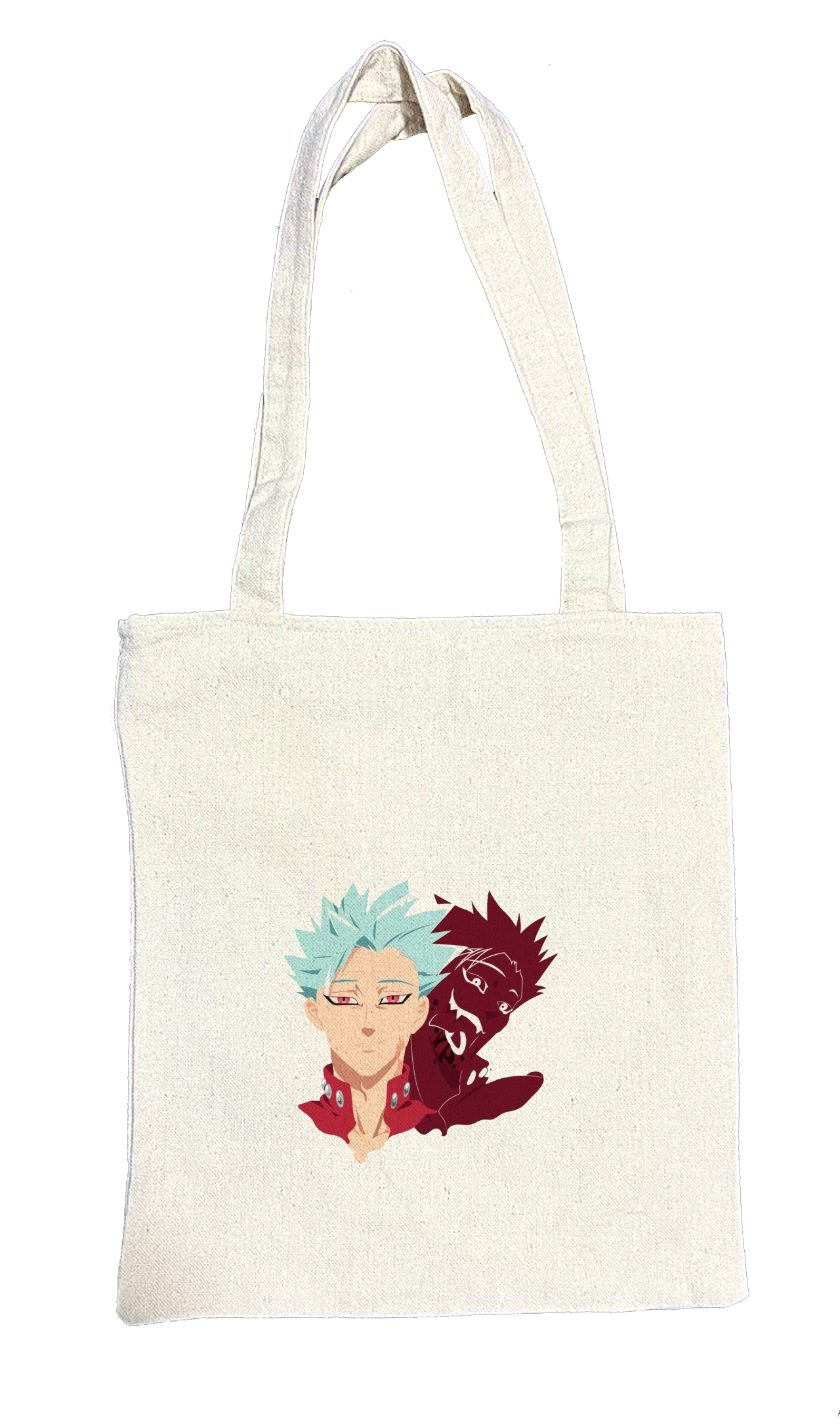 Anime Nanatsu no taizai seven deadly sins  tote bag White 9