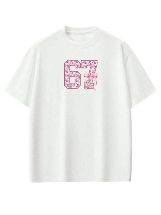 67 designs One Size t- shirt White 9