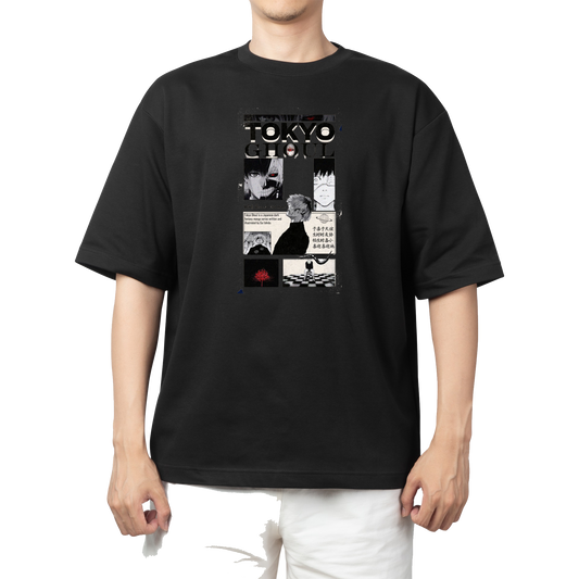 Tokyo ghoul t- shirt One Size Black 9