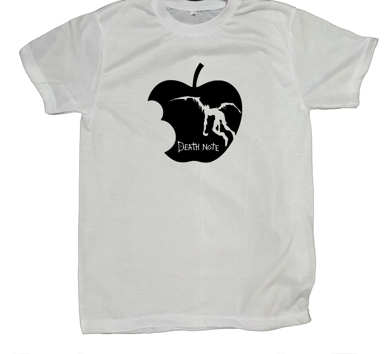 Death note t- shirt fat White 1