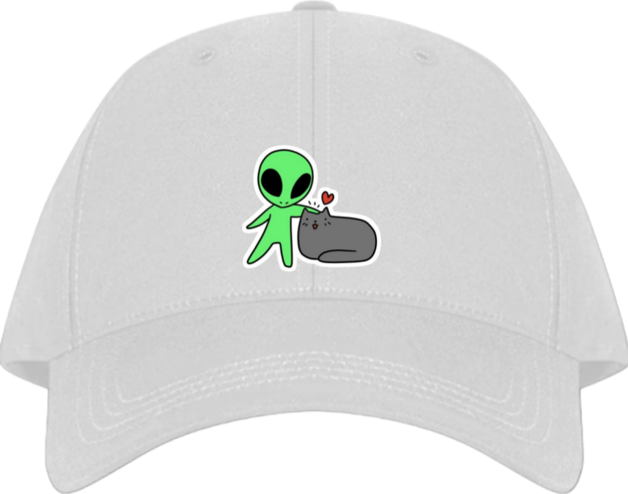 aliens Baseball cap White 9