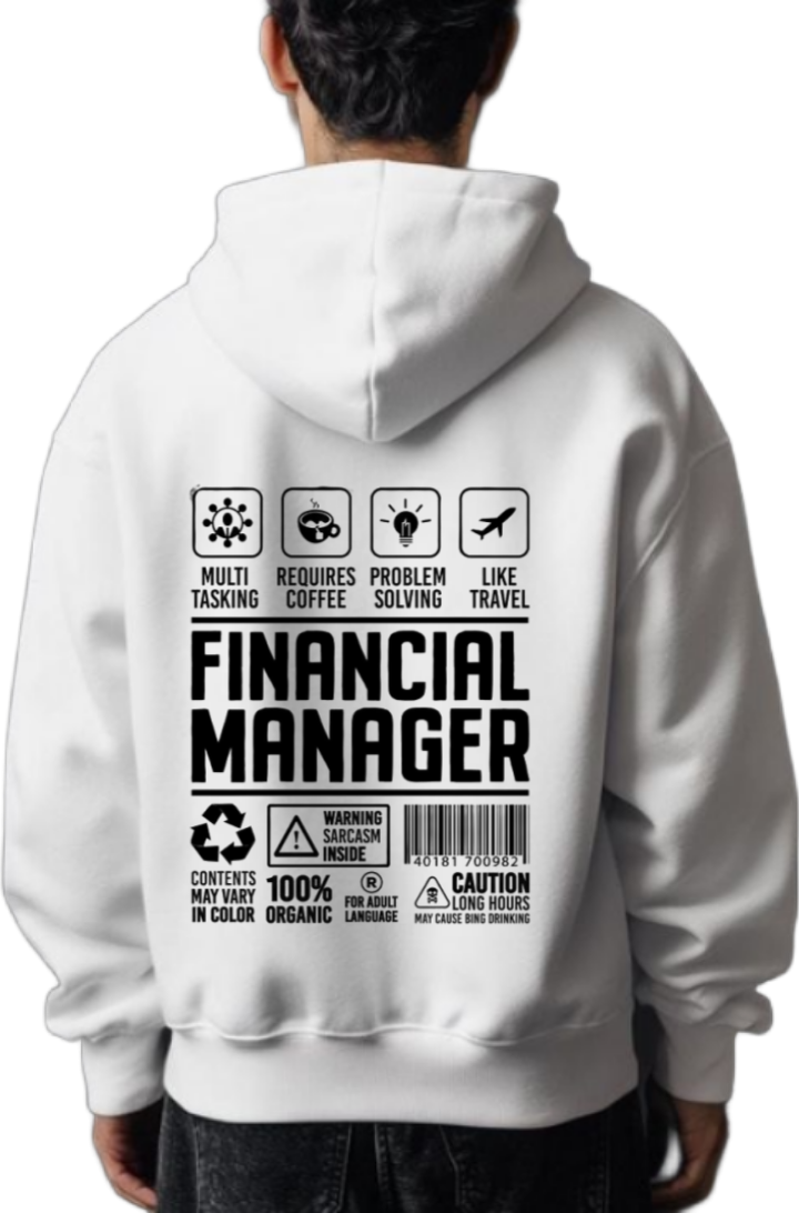 REQUIRES COFFEE Back text oversize hoodie White back 9