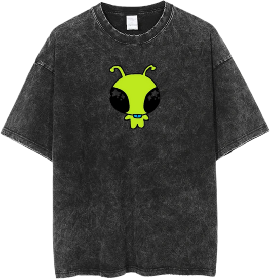 aliens One Size t- shirt Washed 9