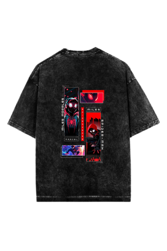 Spiderman t- shirt One Size Washed Back 9