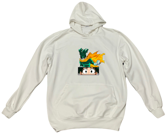 Boku no Hero Academia  OverSize hoodie White  R 1