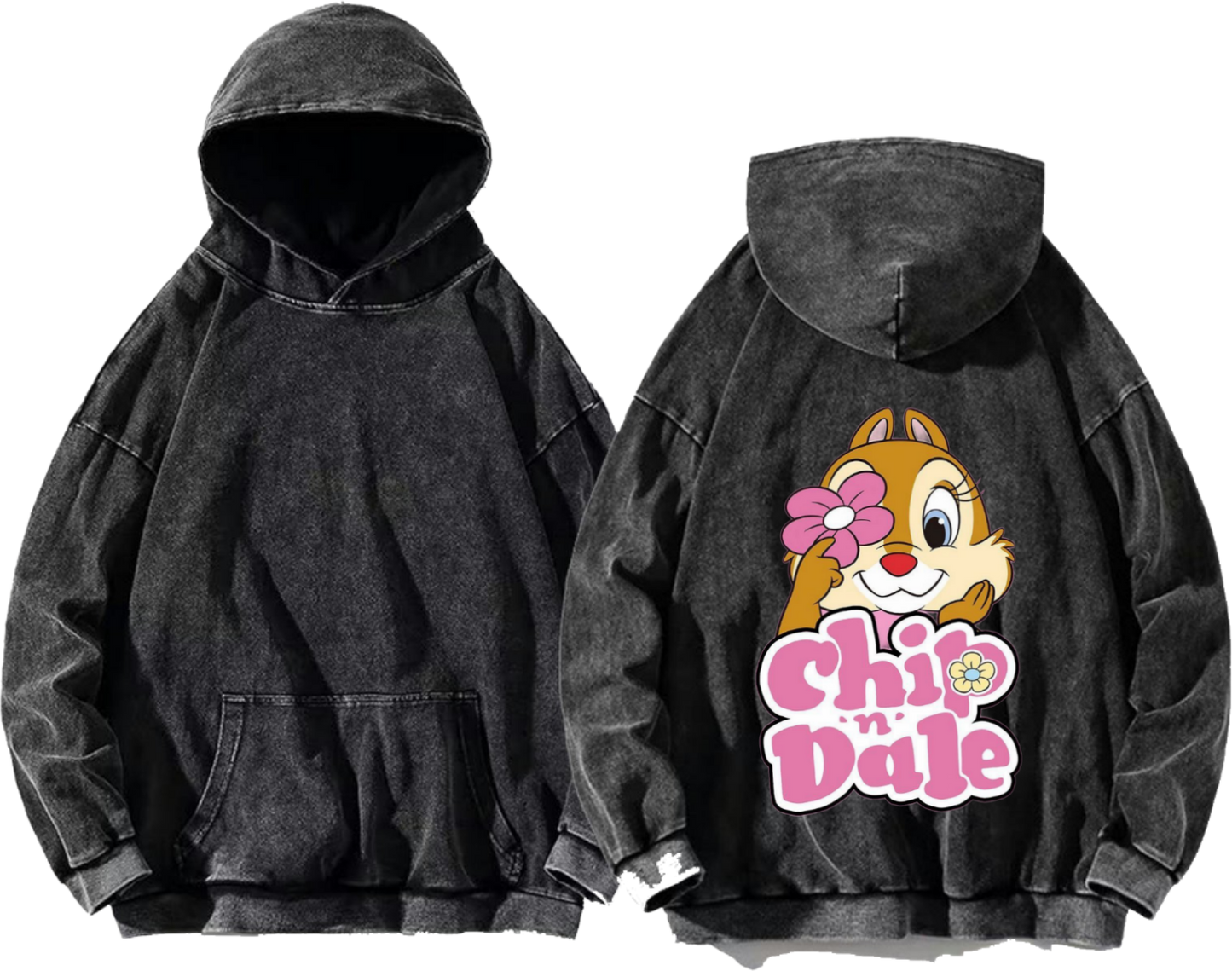 chi Dale One Size hoodie Washed Back 9
