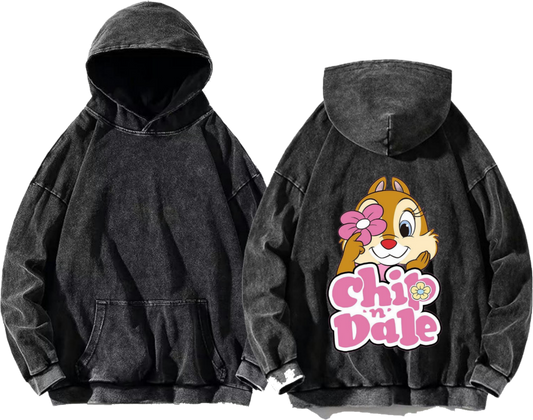 chi Dale One Size hoodie Washed Back 9
