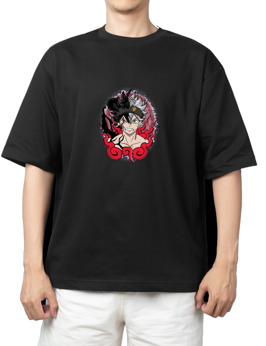 Black clover t- shirt One Size Black 9