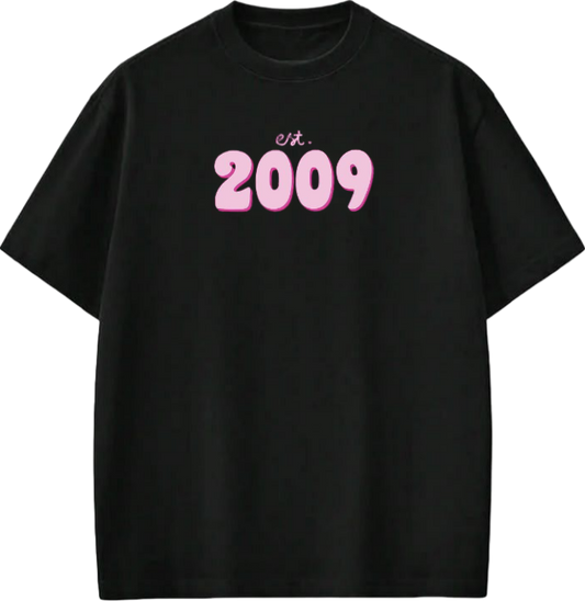 age t- shirt Black 2009