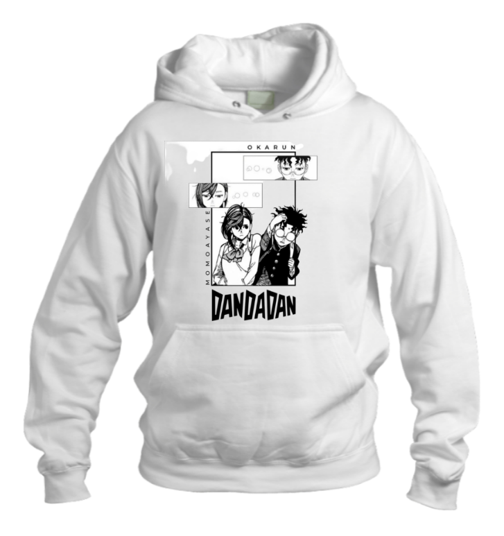 Dandadan One Size hoodie White 9