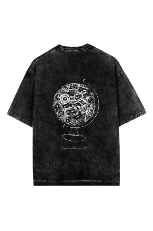 travel travellar One Size t- shirt Washed Back 9