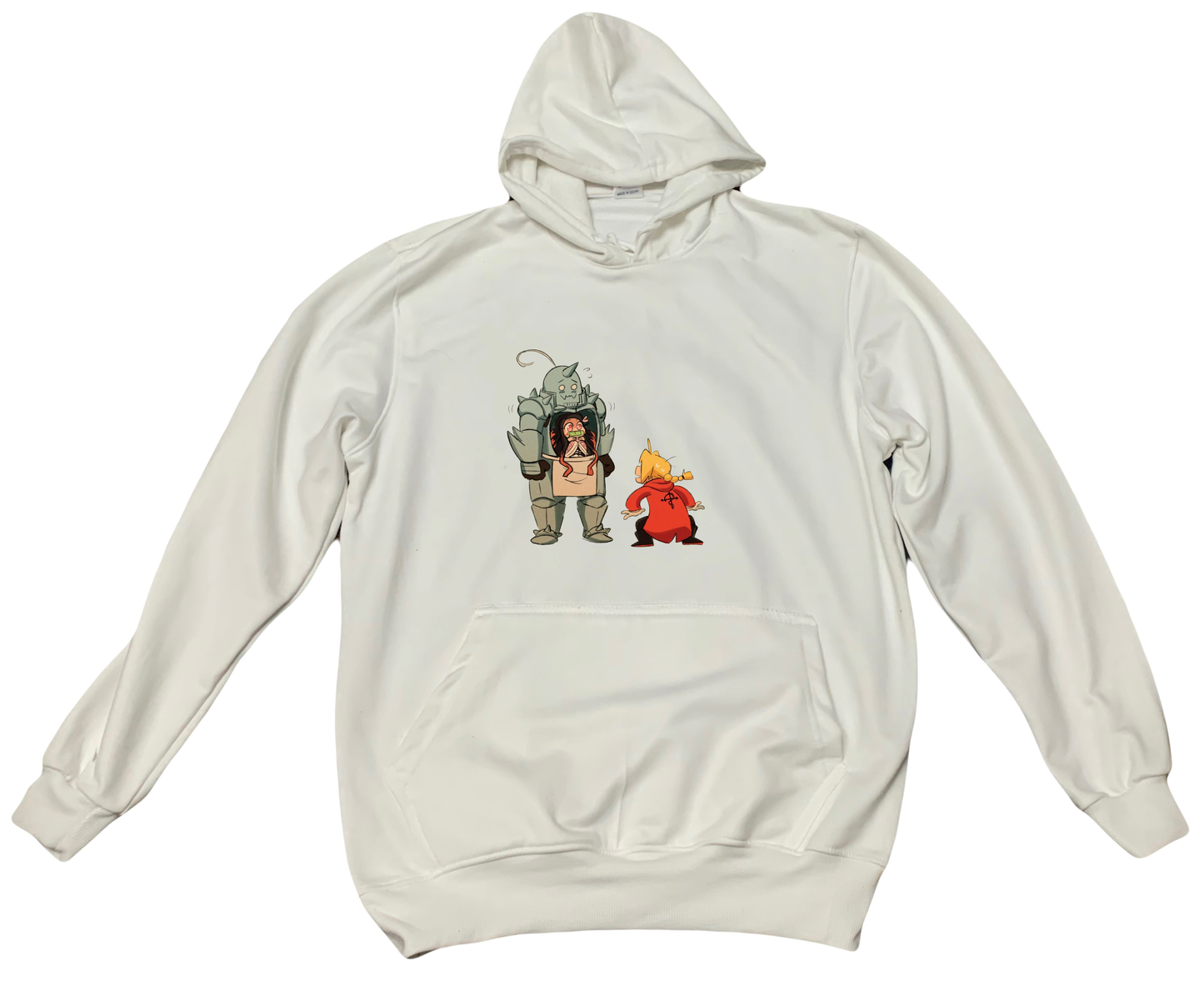 full metal alchamest One Size hoodie White 9